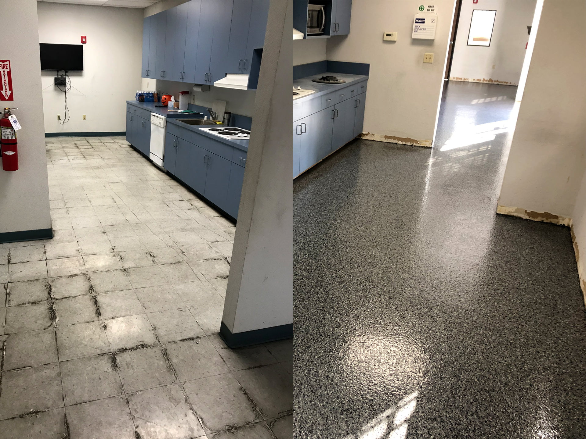 Commercial Warehouse Floor